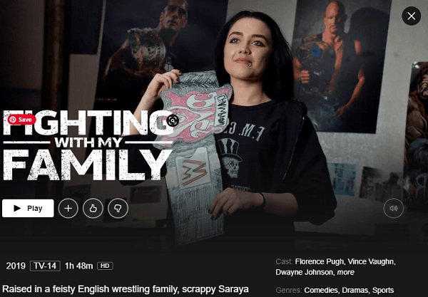 Watch Fighting with My Family (2019) on Netflix