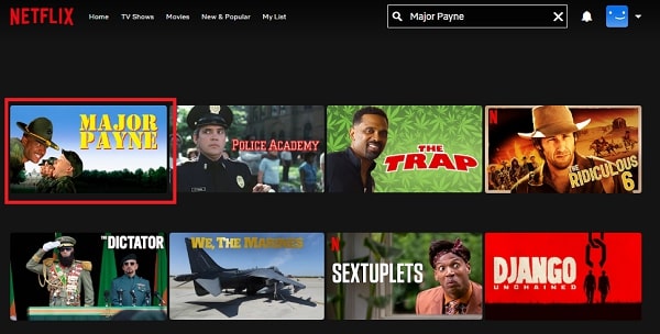 Watch Major Payne (1995) on Netflix