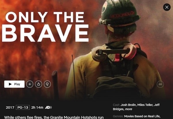 how to watch only the brave