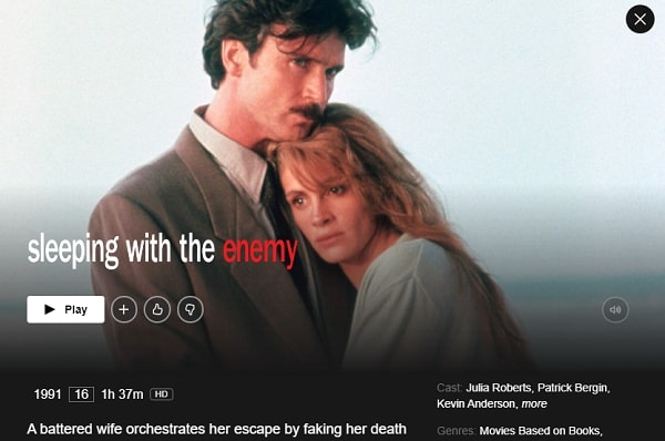 Watch Sleeping with the Enemy (1991) on Netflix