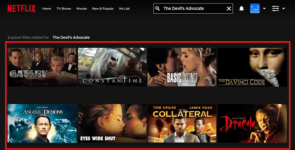 Watch The Devil's Advocate (1997) on Netflix 