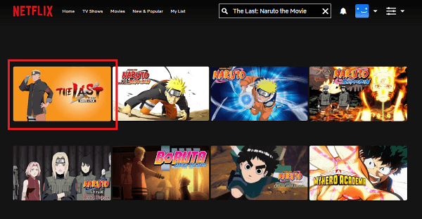 Watch The Last: Naruto the Movie (2014) on Netflix