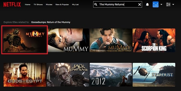 Watch The Mummy Returns (2001) on Netflix