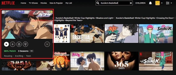 Watch Kuroko's Basketball on Netflix 2