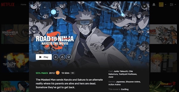 Road To Ninja: Naruto The Movie (2012) on Netflix: Watch from Anywhere in  the World