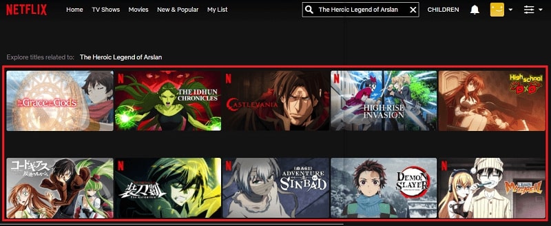 Watch The Heroic Legend of Arslan on Netflix 1
