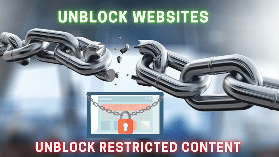 Unblock Websites & Restricted Content 