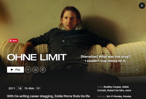 Watch Limitless (2011) on Netflix