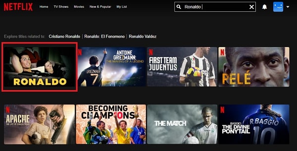 Watch Ronaldo (2015) on Netflix