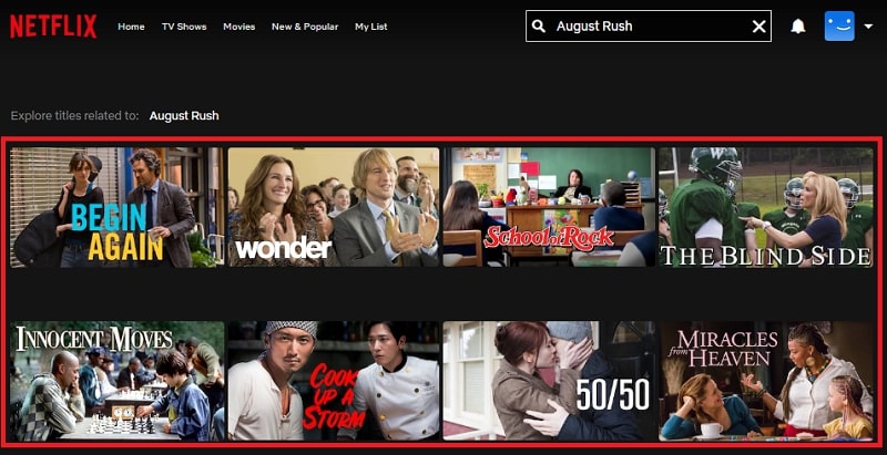 Watch August Rush (2007) on Netflix