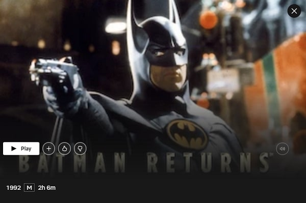 Batman Returns (19952: Watch it on Netflix