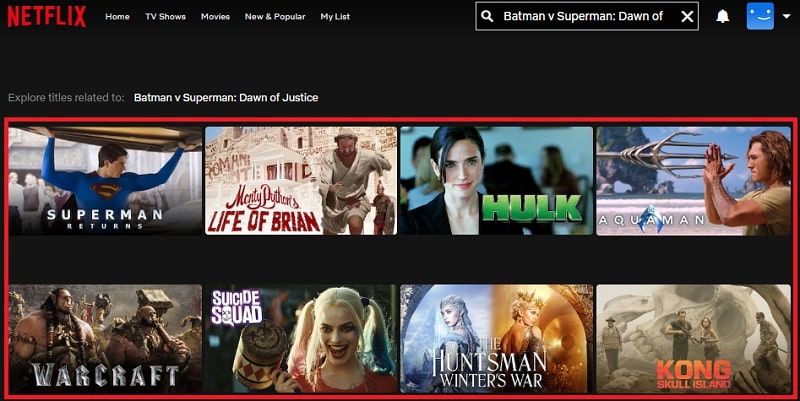 Watch Batman v Superman: Dawn of Justice (2016) on Netflix