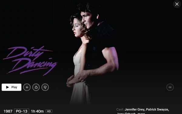 watch dirty dancing