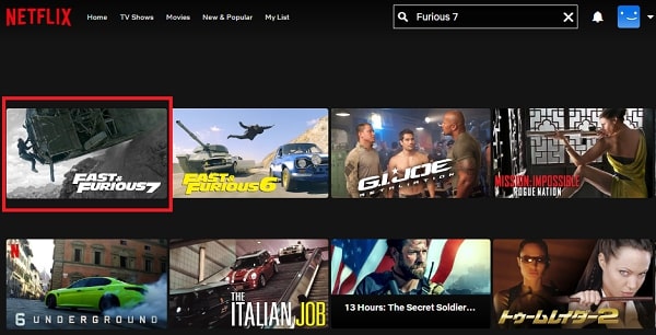 Watch Furious 7 (2015) on Netflix
