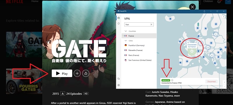 Watch Gate All Episodes on Netflix From Anywhere in the World