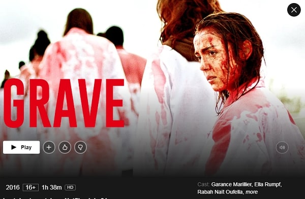 Grave (2016): Watch it on Netflix