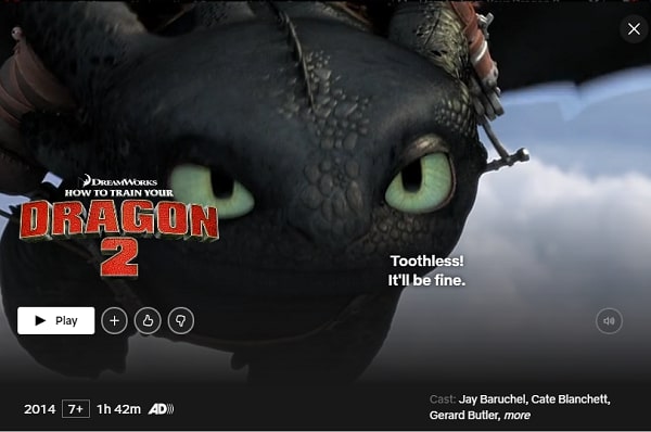 Watch How to Train Your Dragon 2 (2014) on Netflix