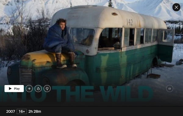 Watch Into the Wild (2007) on Netflix