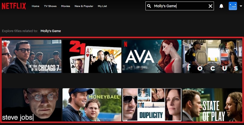 Watch Molly's Game (2017) on Netflix