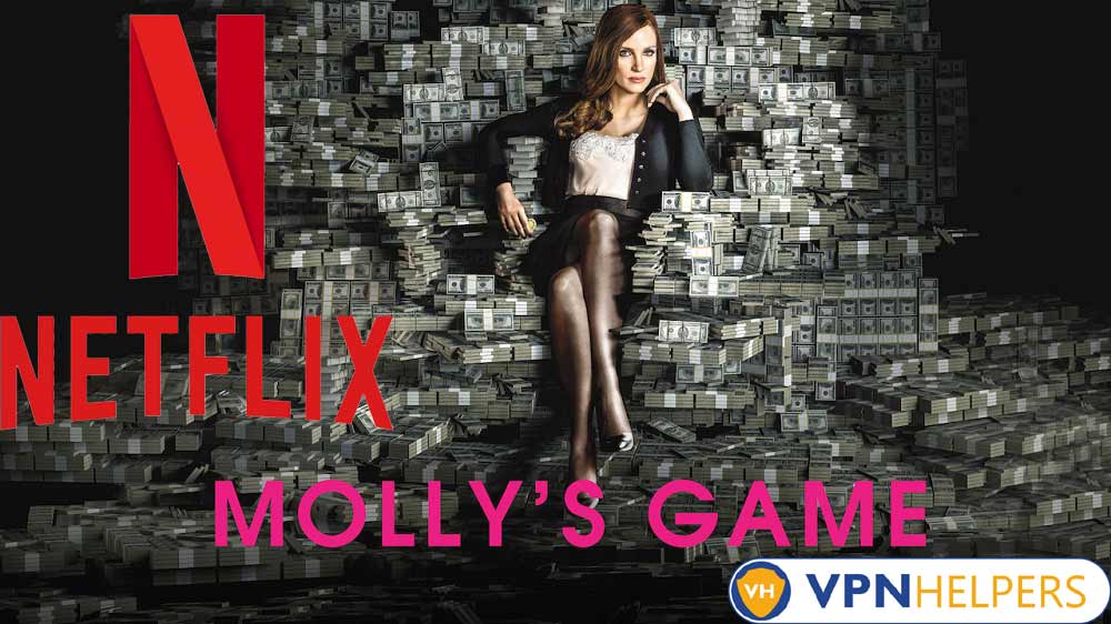 Watch Molly's Game (2017) on Netflix From Anywhere in the World
