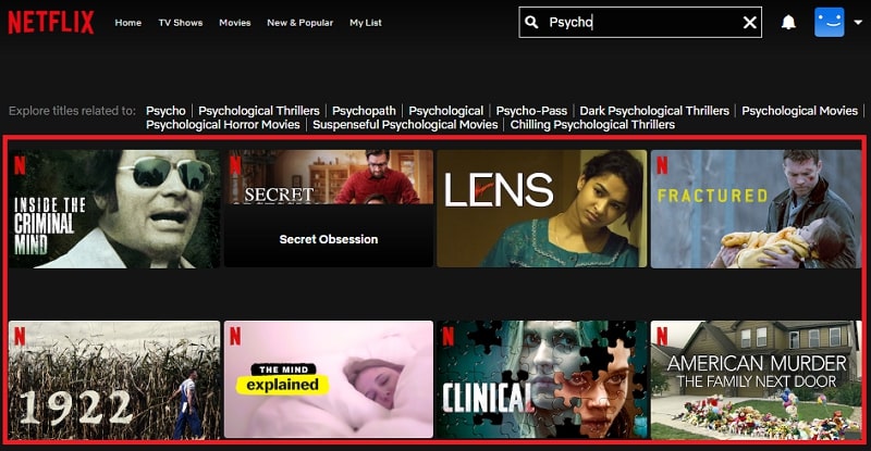Psycho (1960): Watch it on Netflix