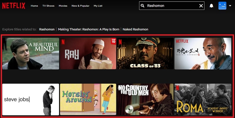Rashomon (1950): Watch it on Netflix