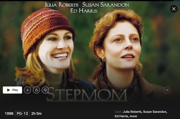Watch Stepmom (1998) on Netflix