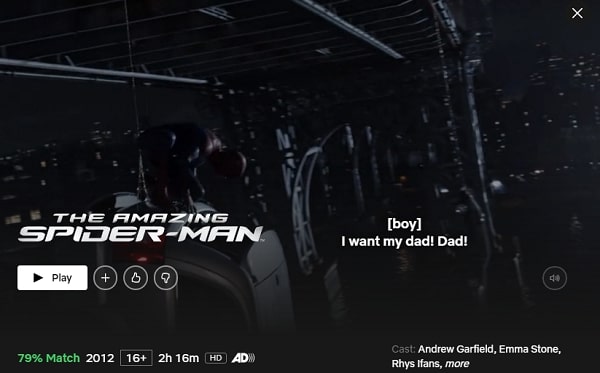 Watch The Amazing Spider-Man (1988) on Netflix