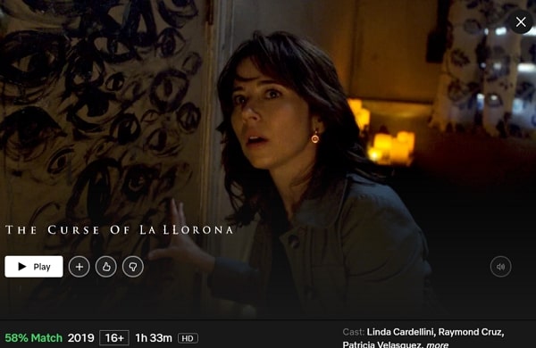 Watch The Curse of La Llorona (2019) on Netflix
