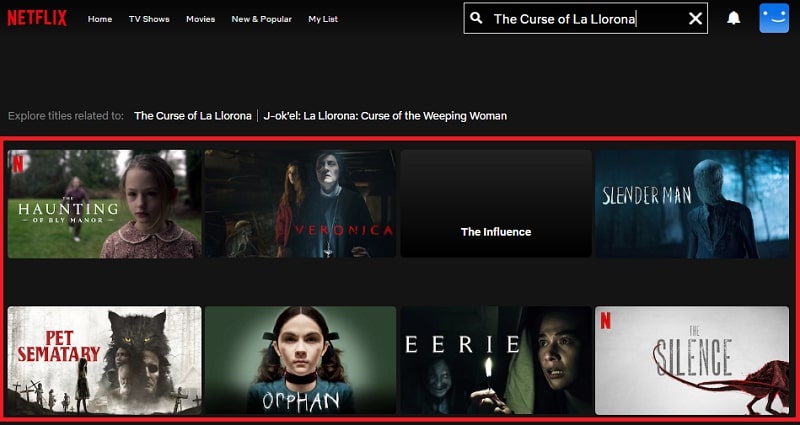 Watch The Curse of La Llorona (2019) on Netflix