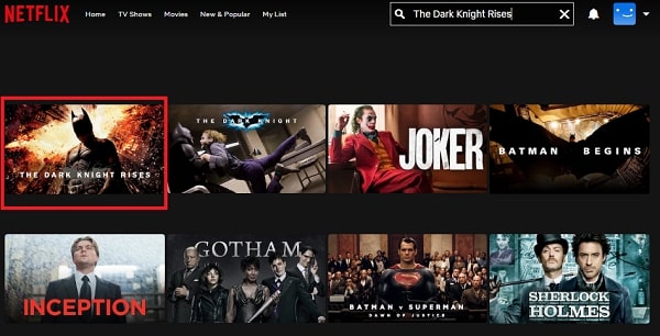 The Dark Knight Rises (2012): Watch it on Netflix
