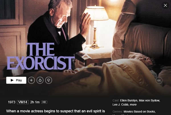 Watch The Exorcist (1973) on Netflix