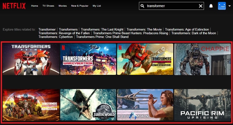 Watch Transformers (2007) on Netflix
