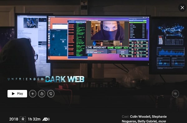 Unfriended: Dark Web (2018): Watch it on Netflix