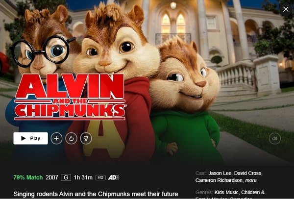 Watch Alvin and the Chipmunks (2019) on Netflix