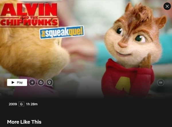 Watch Alvin and the Chipmunks: The Squeakquel (2009) on Netflix
