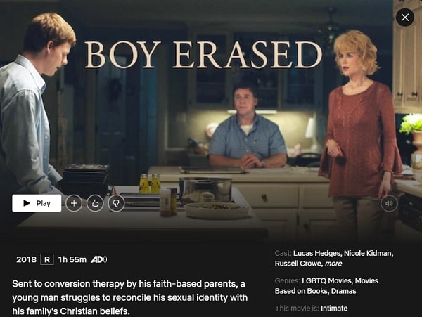 Watch Boy Erased (2018) on Netflix
