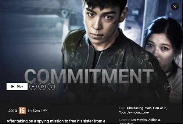 Watch Commitment (2013) on Netflix