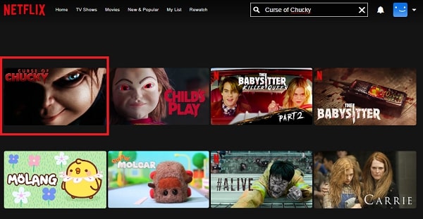 Watch Curse of Chucky (2013) on Netflix