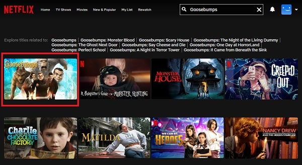 Watch Goosebumps (2015) on Netflix