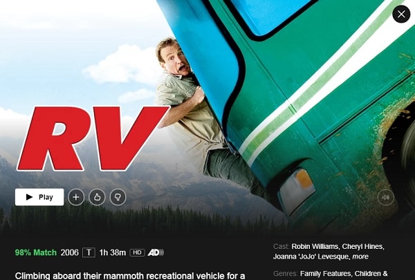 Watch RV (2006) on Netflix