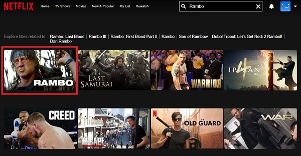 Watch Rambo (2008) on Netflix