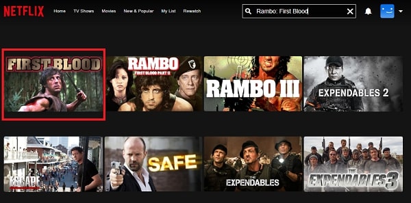 Watch Rambo: First Blood (1982) on Netflix