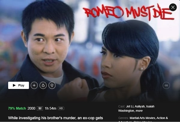 Watch Romeo Must Die (2000) on Netflix