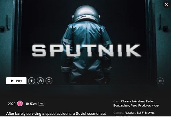 Sputnik Watch (1998) on Netflix