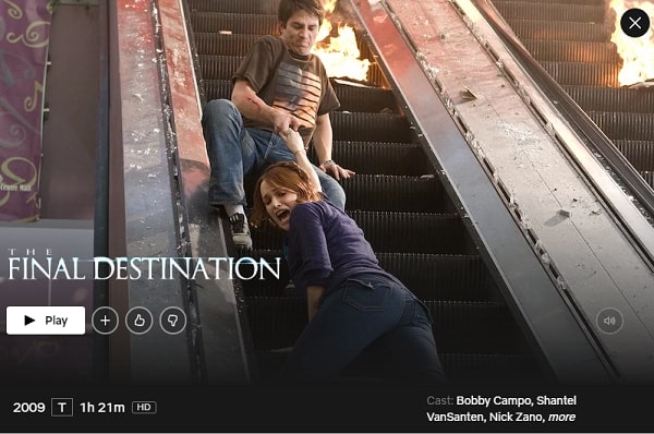 Watch The Final Destination (2009) on Netflix