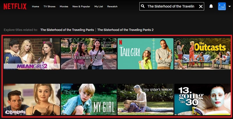 Watch The Sisterhood of the Traveling Pants (2005) on Netflix