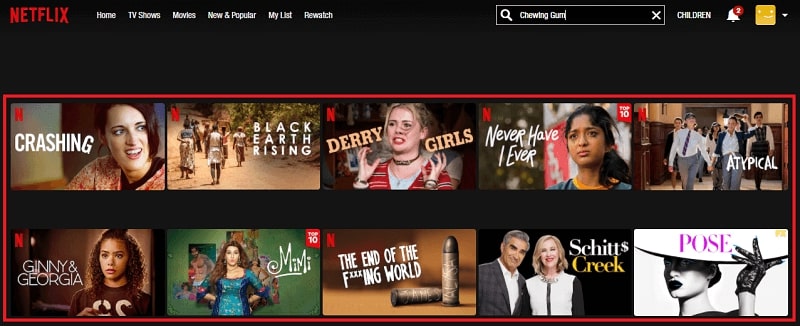 Watch Chewing Gum on Netflix 1