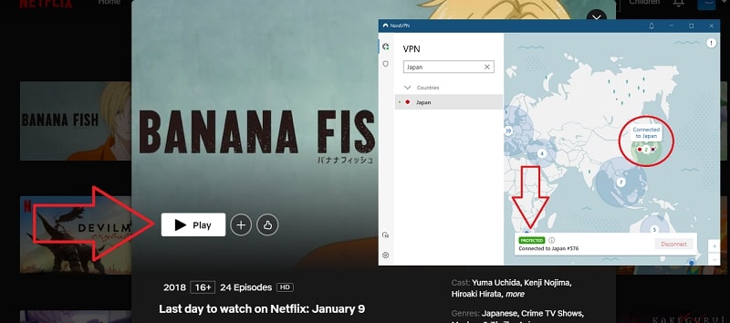 Watch Banana Fish: Season 1 all Episodes on Netflix From Anywhere in the World