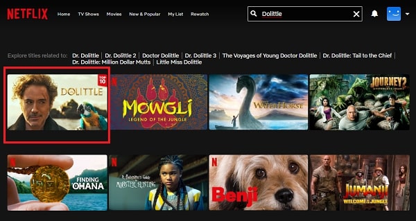 Watch Dolittle (2020) on Netflix